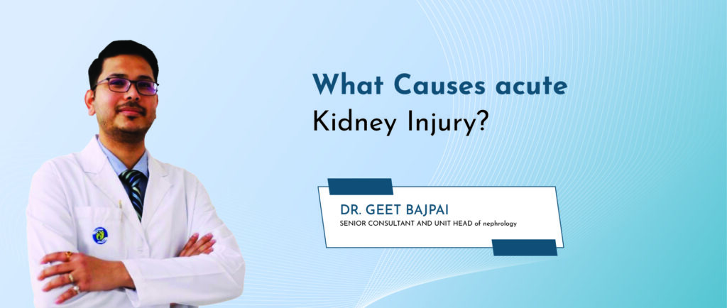 What causes acute kidney injury?